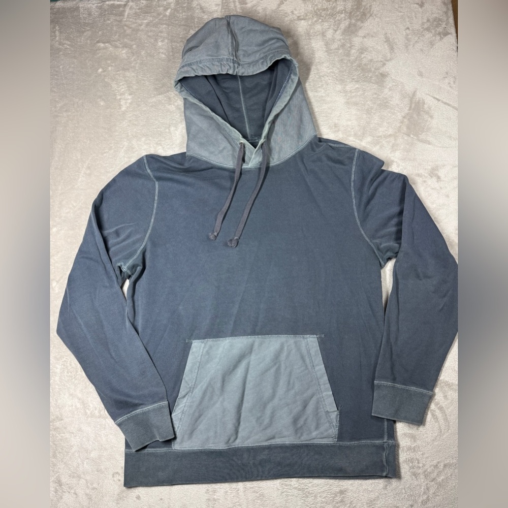 Abercrombie & Fitch Men’s Garment Dye Cotton Blend Pullover Hoodie Size Small